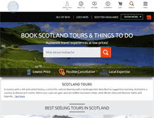 Tablet Screenshot of local-scotland-tours.co.uk